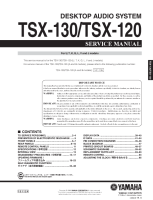 Yamaha TSX-120 - Service Manual